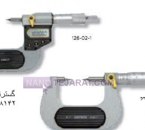 میکرومتر دیجیتال سر سوزنی 25-0 * میکرومتر دیجیتال سر سوزنی اسیمتو کد 0-01-126